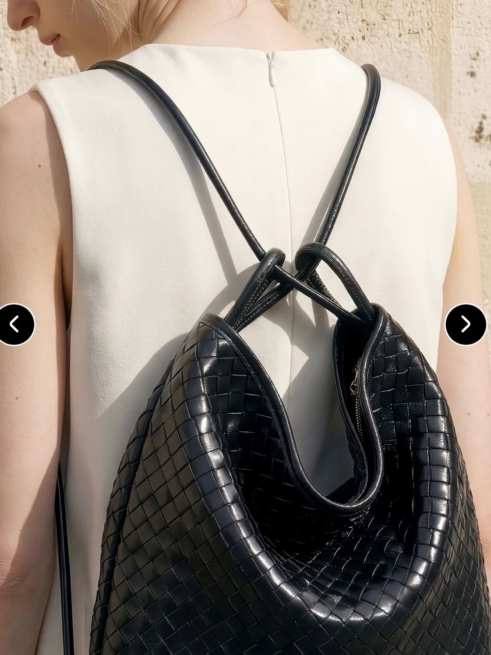 Woven Convertible Shoulder Bag - Picture 7 of 8